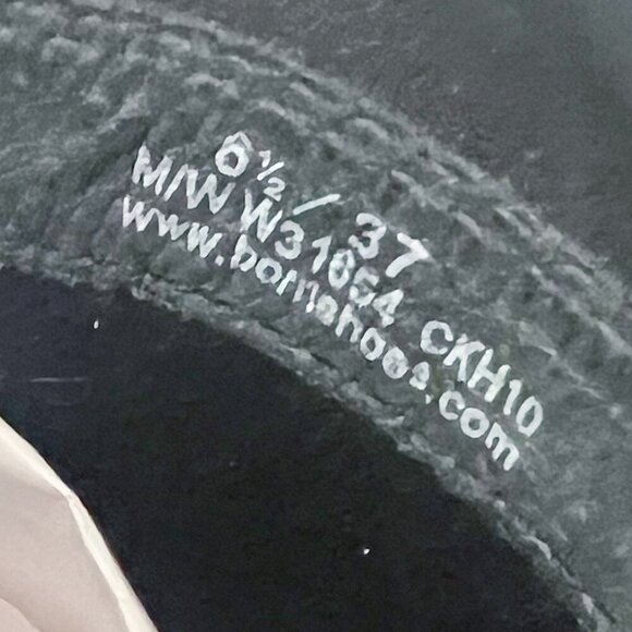 Born Grey Suede Knee High Foldover Zip Up Boots Women's Size 6.5 - Picture 5 of 11